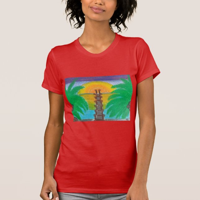 Sunset call it your Oasis T-Shirt (Front)
