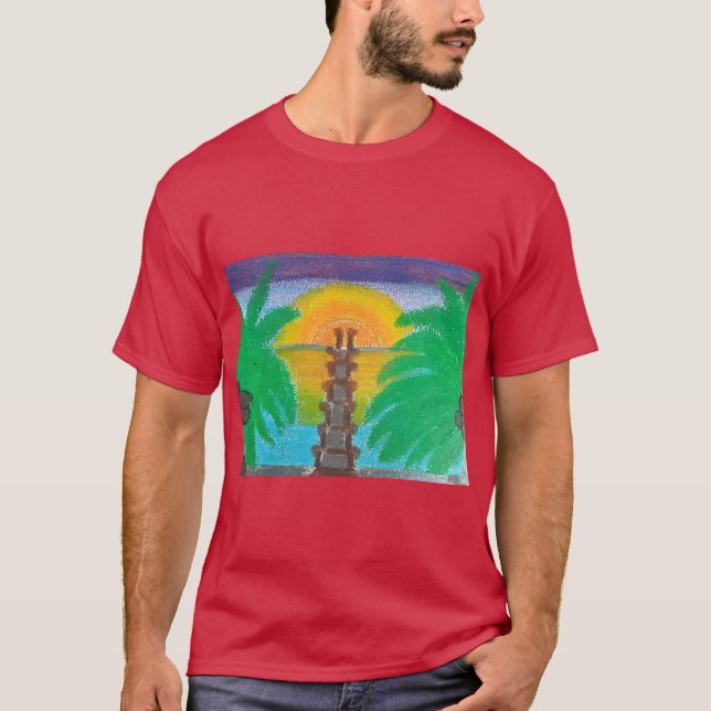 Sunset call it your Oasis T-Shirt (Front)