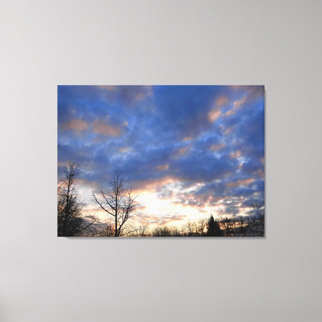 Sunset Canvas Print (Front)