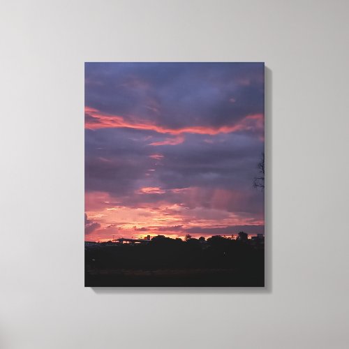 Sunset Canvas Print