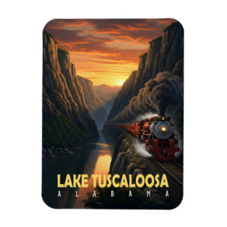 Sunset Canyon – Lake Tuscaloosa, Alabama Magnet