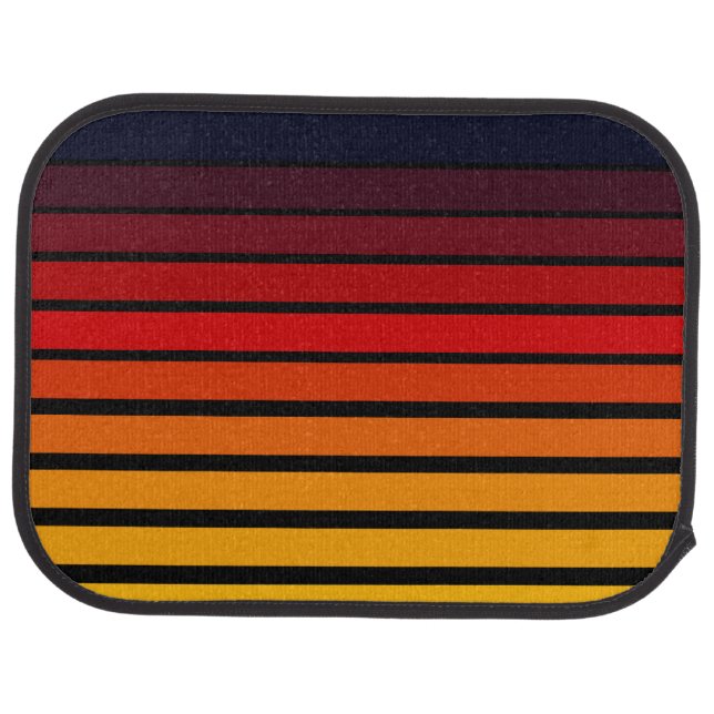 Sunset Car Floor Mat (Rear)