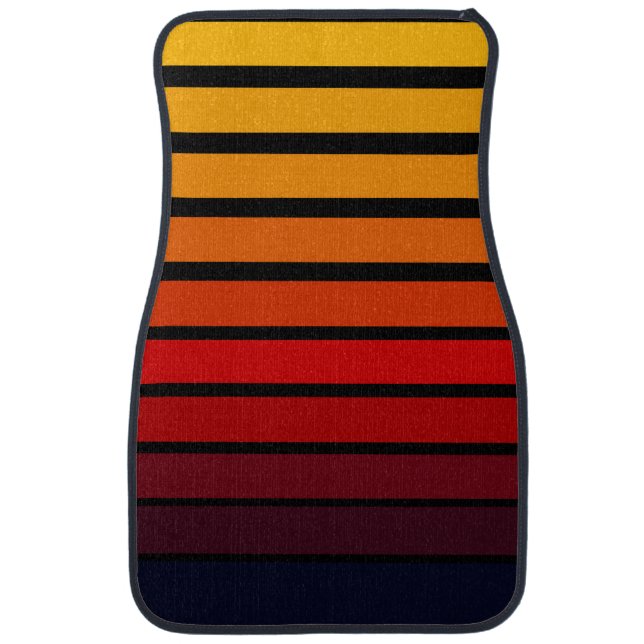Sunset Car Floor Mat (Front)