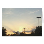 Sunset, card (Front Horizontal)