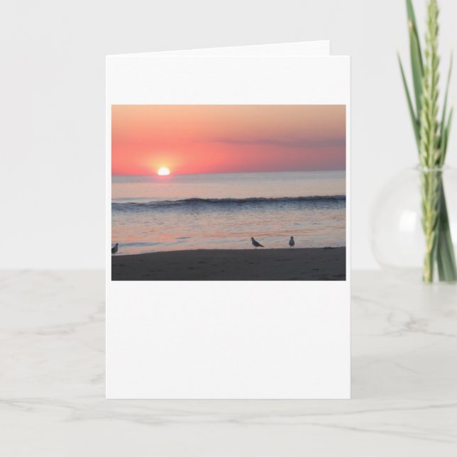 Sunset, card (Front)