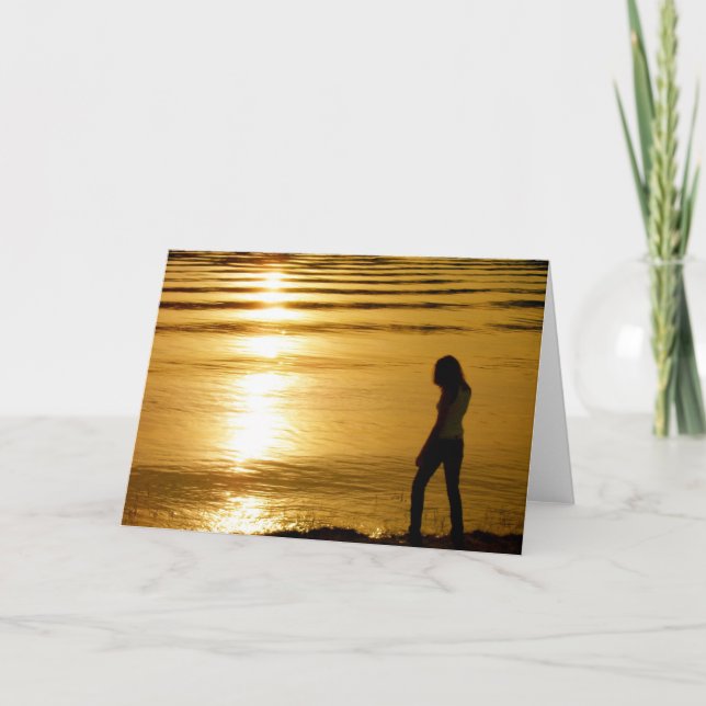 sunset card (Front)