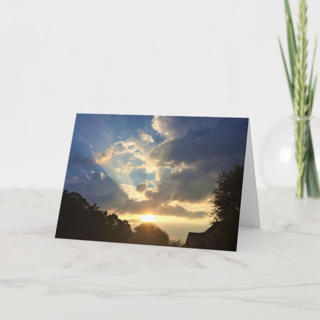 Sunset, card (Front)