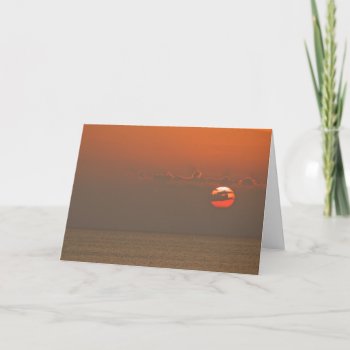 Sunset Card by 16creative at Zazzle