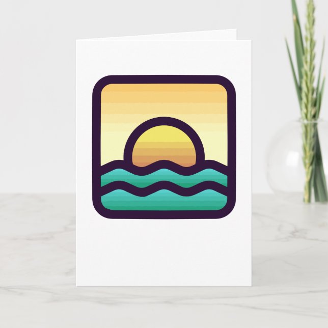 Sunset Card (Front)