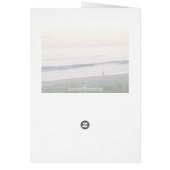 Sunset Card - Believe in Your Dreams (Back)