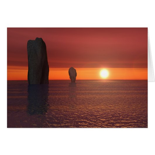 sunset cards (Front Horizontal)