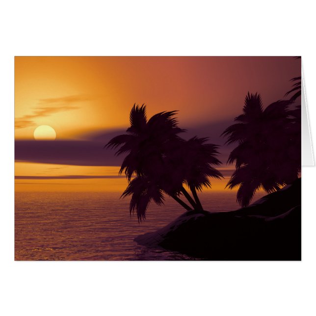 Sunset Cards (Front Horizontal)