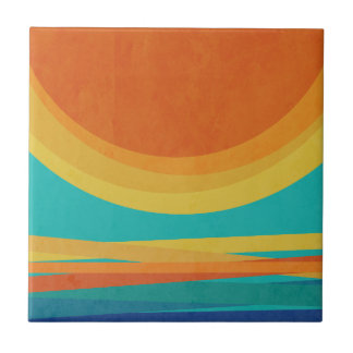 Sunset Ceramic Tile