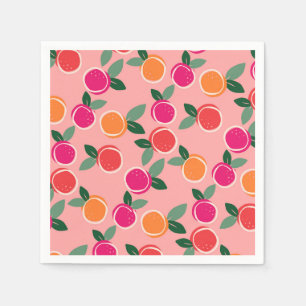 Sunset Citrus Symphony Napkins