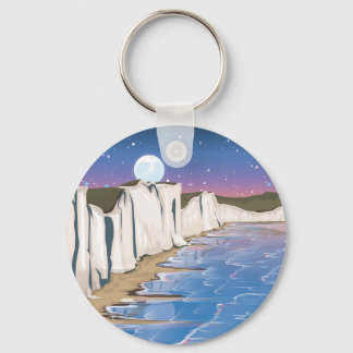 Sunset Cliffs Keychain