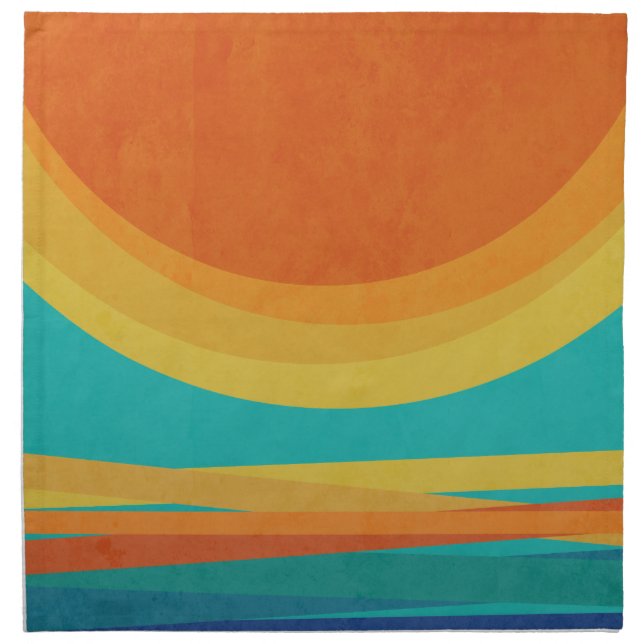 Sunset Cloth Napkin (Front)