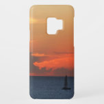 Sunset Clouds and Sailboat Seascape Case-Mate Samsung Galaxy S9 Case