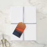 Sunset Clouds and Sailboat Seascape Gift Tags