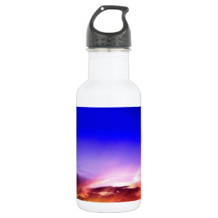 Sunset Clouds & Blue Sky Water Bottle