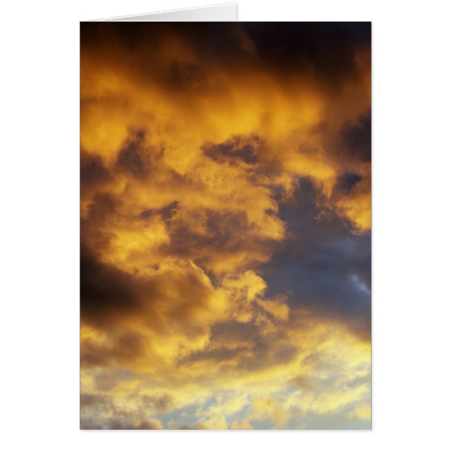 Sunset clouds cards (Front)