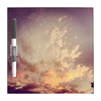 Sunset Clouds dry erase board 4