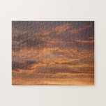 Sunset Clouds I Colorful Sky Photography Jigsaw Puzzle