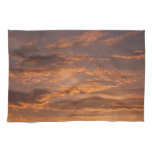 Sunset Clouds I Colorful Sky Photography Kitchen Towel