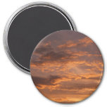 Sunset Clouds I Colorful Sky Photography Magnet