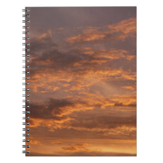 Sunset Clouds I Colorful Sky Photography Notebook