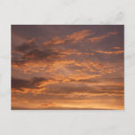 Sunset Clouds I Colorful Sky Photography Postcard