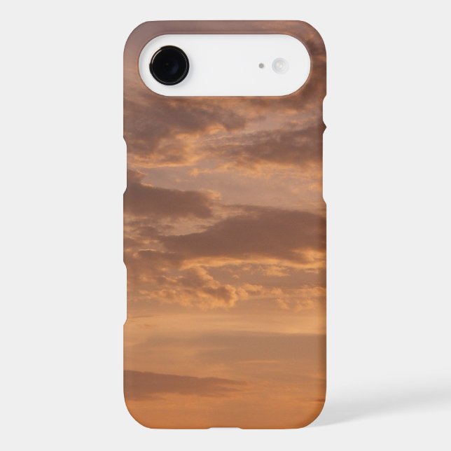 Sunset Clouds II Pastel Abstract Nature Case-Mate iPhone Case (Back)