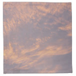 Sunset Clouds II Pastel Abstract Nature Cloth Napkin