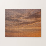 Sunset Clouds II Pastel Abstract Nature Jigsaw Puzzle