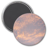 Sunset Clouds II Pastel Abstract Nature Magnet