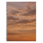 Sunset Clouds II Pastel Abstract Nature Notebook