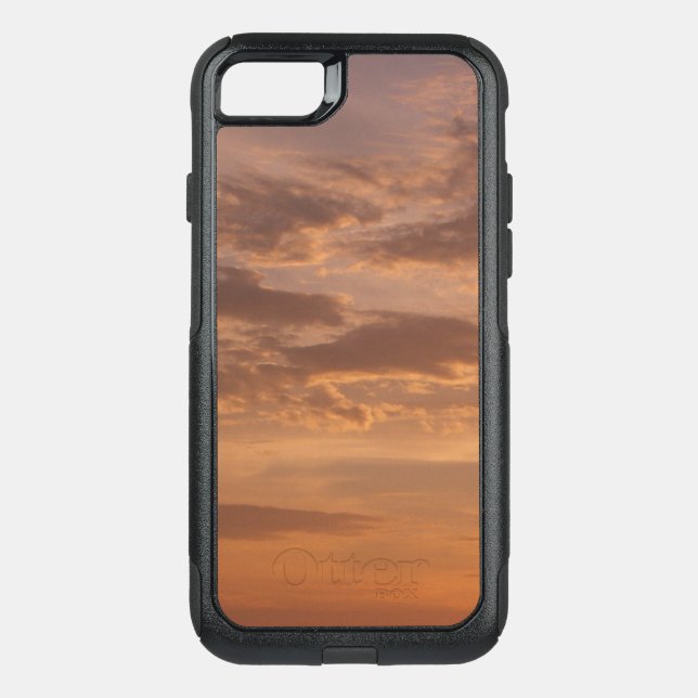 Sunset Clouds II Pastel Abstract Nature Otterbox iPhone Case (Back)