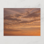 Sunset Clouds II Pastel Abstract Nature Postcard