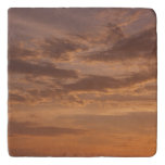 Sunset Clouds II Pastel Abstract Nature Trivet