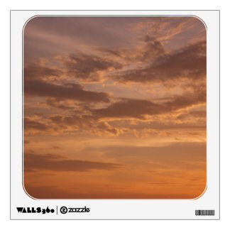 Sunset Clouds II Pastel Abstract Nature Wall Sticker