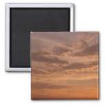 Sunset Clouds III Pastel Abstract Nature Magnet