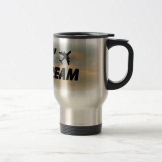 Sunset clouds Travel mug