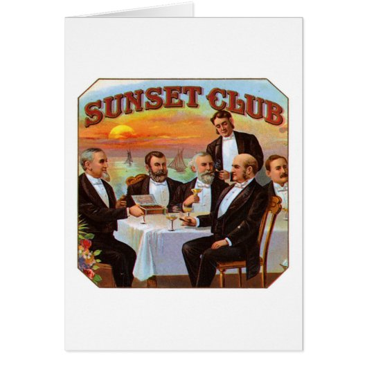 Sunset Club Cards (Front)