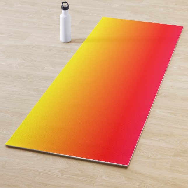 Sunset Colors Yoga Mat Summer (In Situ)