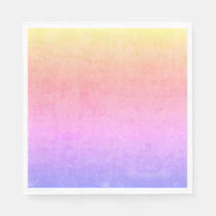 sunset colours napkins