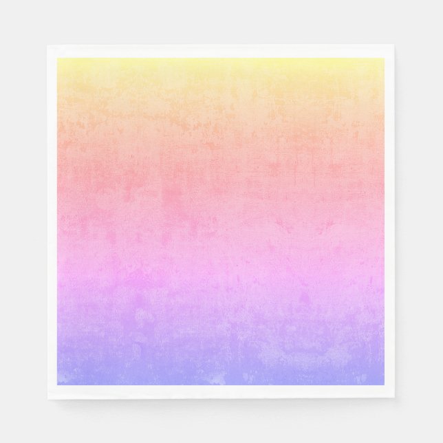 sunset colours napkins (Front)