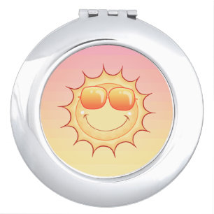 Sunset Compact Mirror
