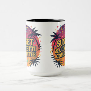 Sunset & Confetti Committee Halloween Gifts Mug