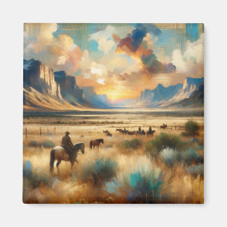 sunset Corral: Prairie Magnet