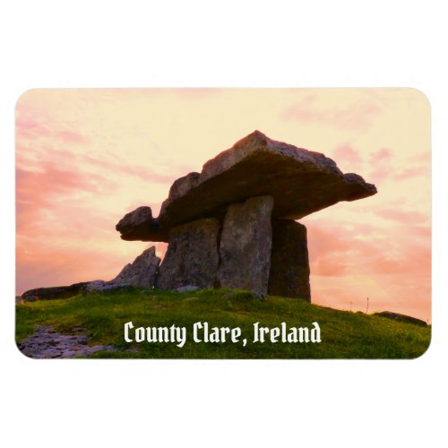 Sunset County Clare Dolmen Magnet