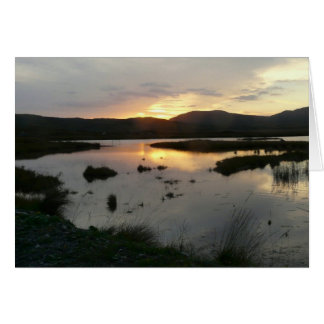 Sunset, County Galway Cards
